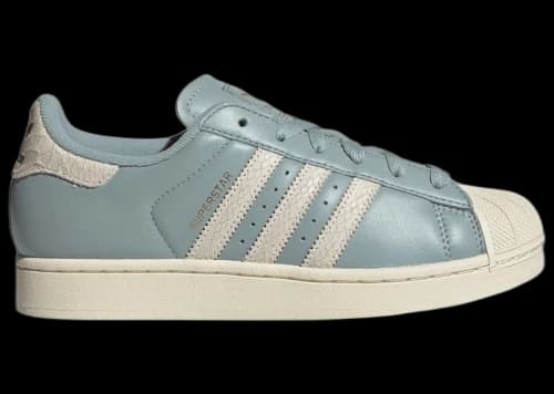 adidas Superstar II Cream White Snakeskin Wonder Sage (Women's)
