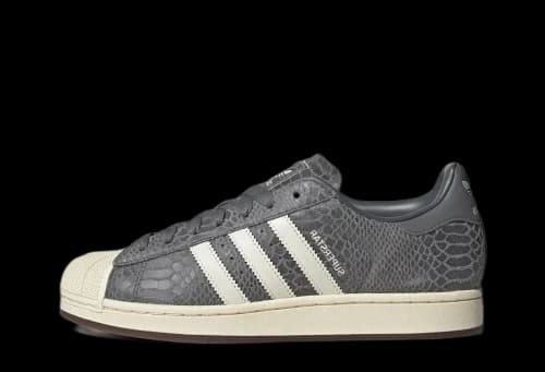 adidas Superstar II Grey Croc Cream White