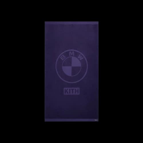Kith x BMW Jacquard Towel Techno Violet
