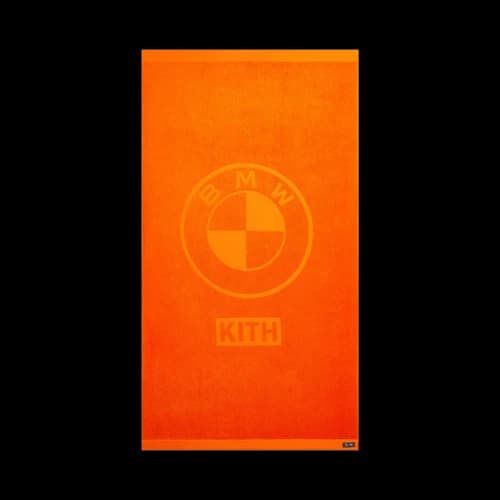 Kith x BMW Jacquard Towel Sunglow