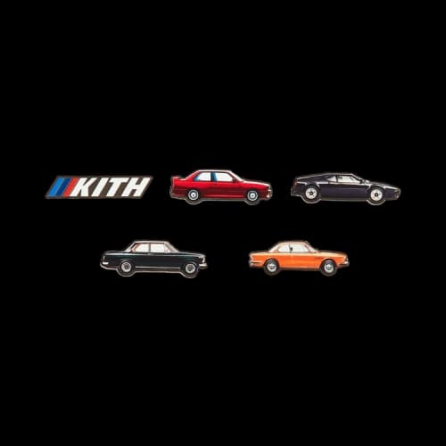 Kith x BMW Set of 5 Pin Set Multi