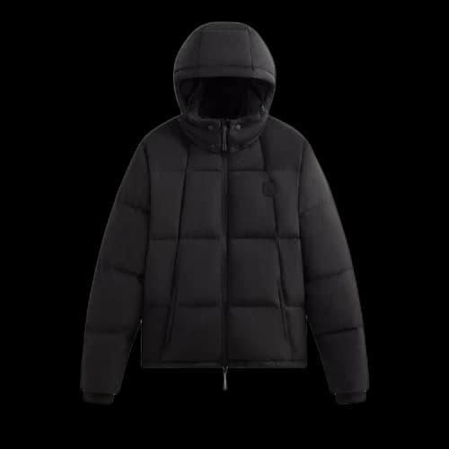 Kith Wrinkle Nylon Midi Puffer Black