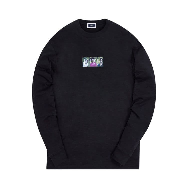 Kith For Marcus Brutus Classic Logo Long-Sleeve Tee 'Black'