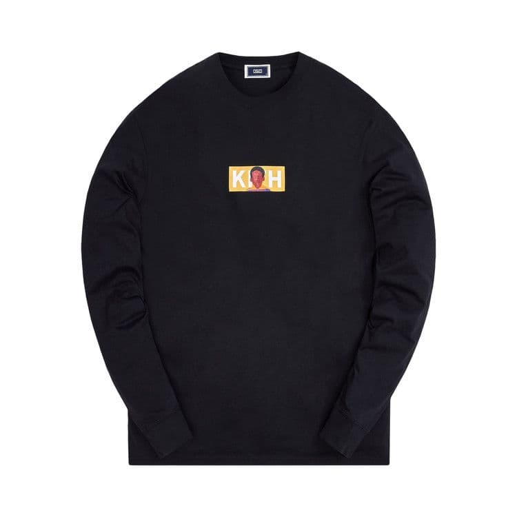 Kith For Shaina McCoy Classic Logo Long-Sleeve Tee 'Black'