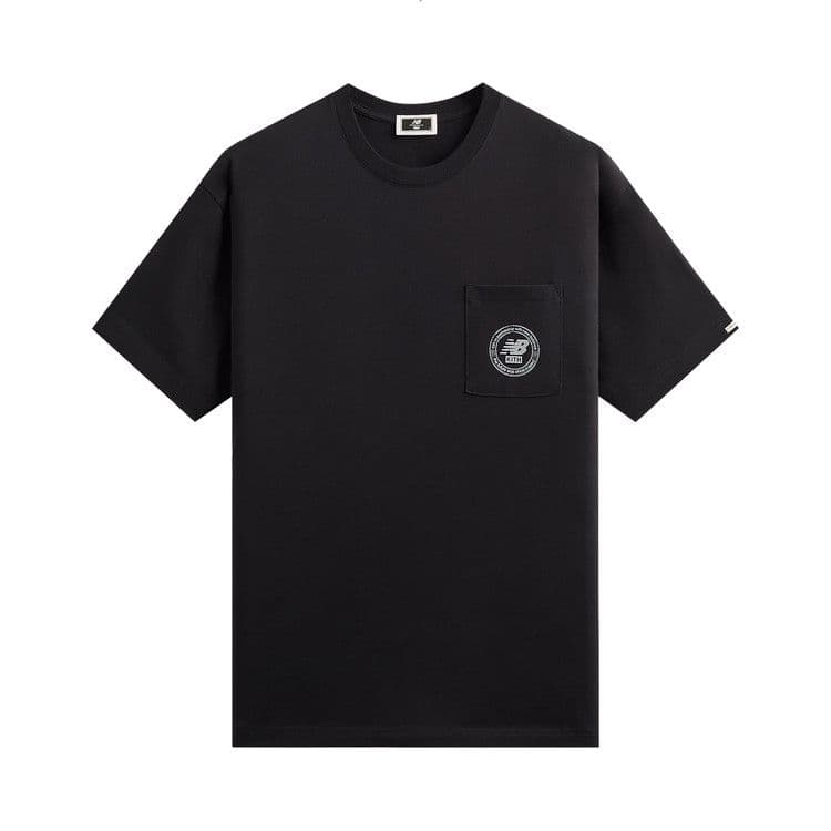 Kith x New Balance Crest Pocket Tee Black
