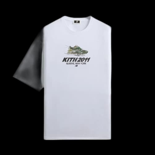 Kith x New Balance 2011 Sketch Jones Tee White