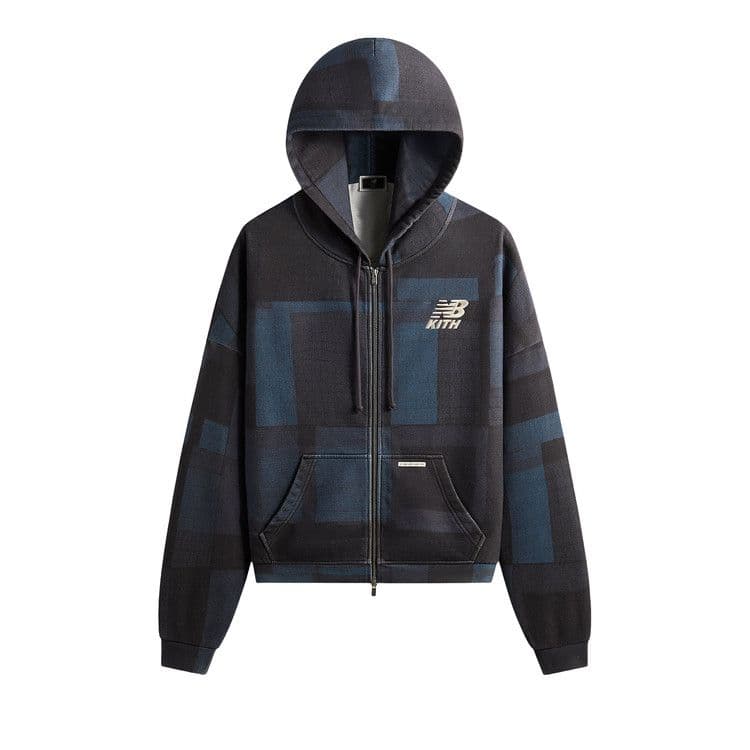 Kith x New Balance Woodblock Braxton Hoodie Soul