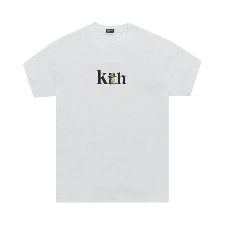 Kith For Star Wars Yoda Serif Tee 'White'