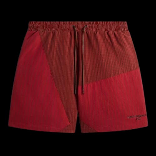 Kith x New Balance Poplin Mix Madison Short Biking Red
