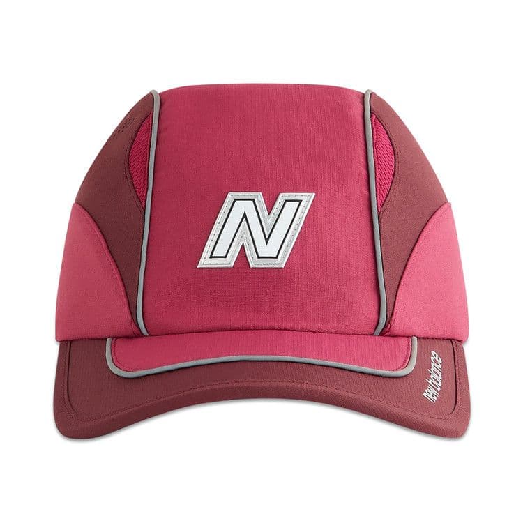 Kith x New Balance Mixed Tech Griffey Runner Cap Biking Red