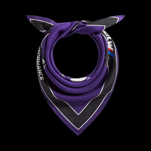 Kith x BMW Silk Bandana Techno Violet