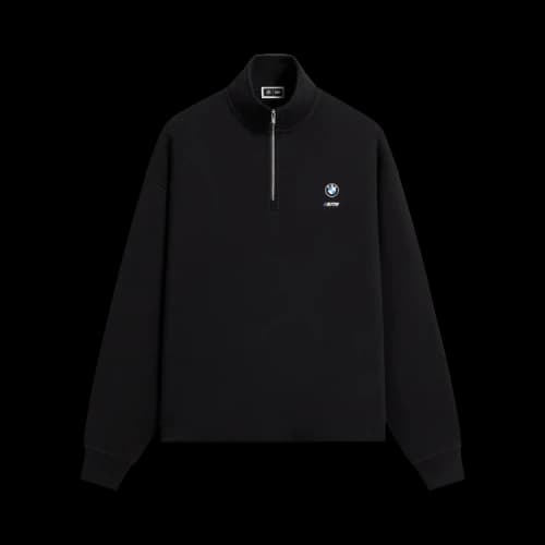 Kith x BMW Nelson Quarter Zip Pullover Black