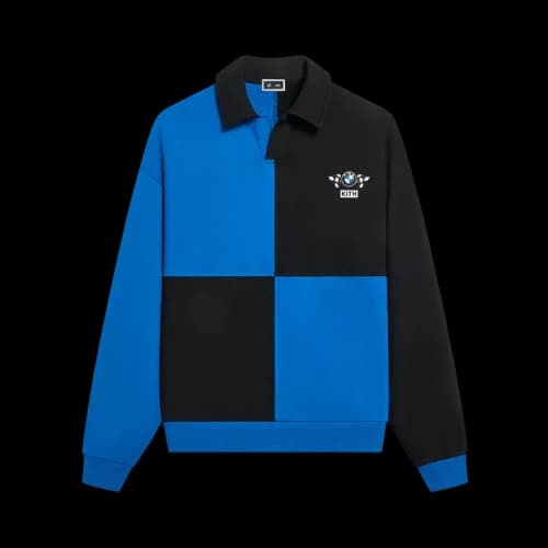 Kith x BMW Checkered Nelson Rugby Black