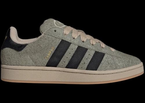 adidas Campus 00s Silver Pebble Black Stone Khaki