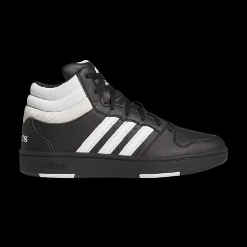 adidas Hoops Mid Classic Black White Orbit Grey
