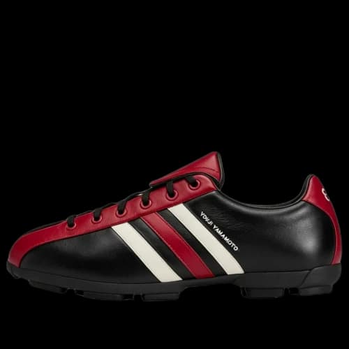 adidas Y-3 Field Trainers Black Active Maroon Off White