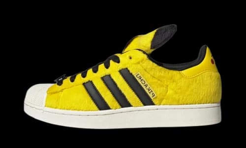 adidas Superstar Pokémon Pikachu Yellow