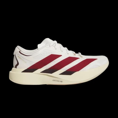 adidas Adizero Evo SL Exo Suede Lightstrikepro 'Core White Team Victory Red'