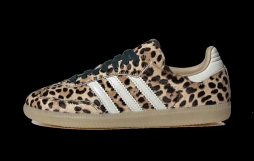 adidas Samba OG Leopard Magic Beige (Women's)
