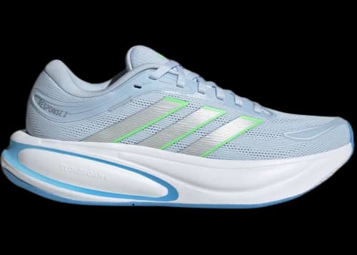 adidas Response 2 Crystal Sky Silver Lime Burst (Women's)