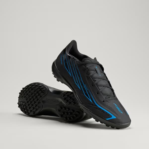 adidas F50 Hyperfast League TF 'Black Lucid Ray Blue'