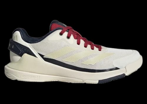 adidas Crazyquick Lightstrike Padel Chalk Ice Gold Metallic Red (Women's)