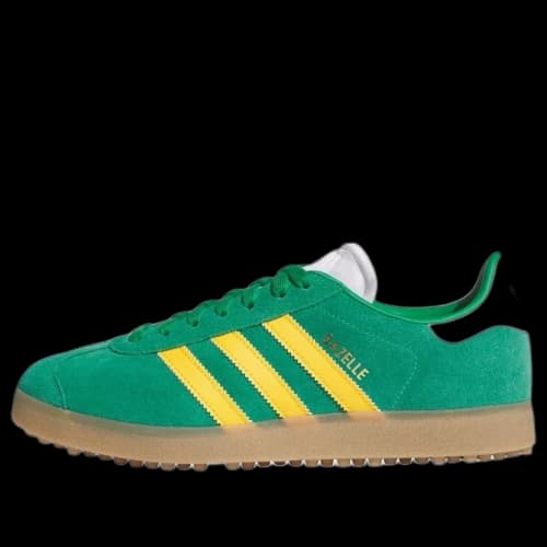 adidas Gazelle Spikeless Golf 'Green Crew Yellow'