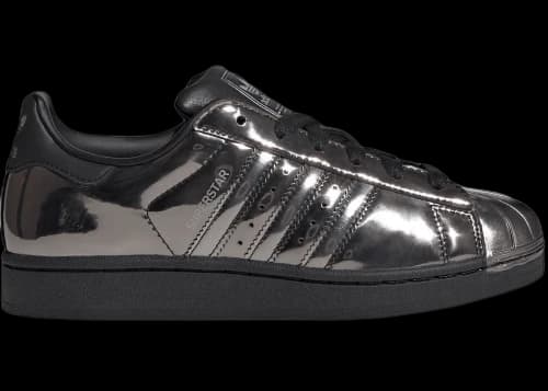 adidas Superstar II Core Black Silver Metallic (Women's)