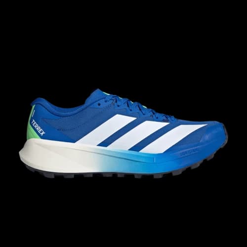 adidas Terrex Agravic 4 Trail Blue White Lime Burst