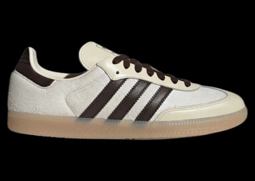 adidas Samba OG Crew White Mystic Brown Pony