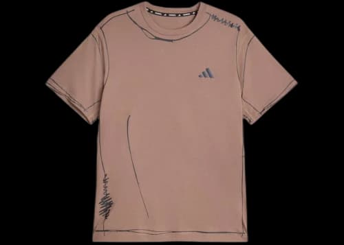 adidas Original Song For The Mute Running Unitefit T-shirt (Asia Sizing) Trace Brown