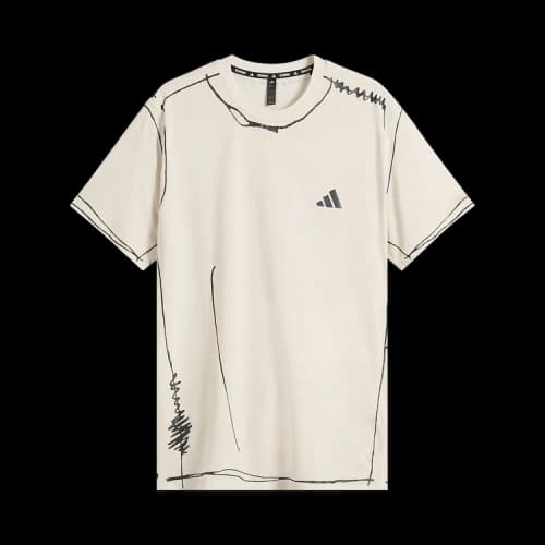 adidas Original Song For The Mute Running Unitefit T-shirt (Asia Sizing) Halo Ivory