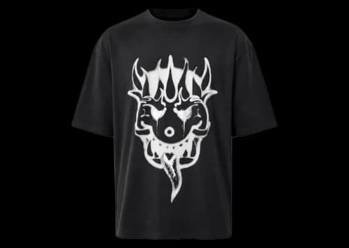 adidas Y-3 Chito Graphic Short Sleeve Tee Black