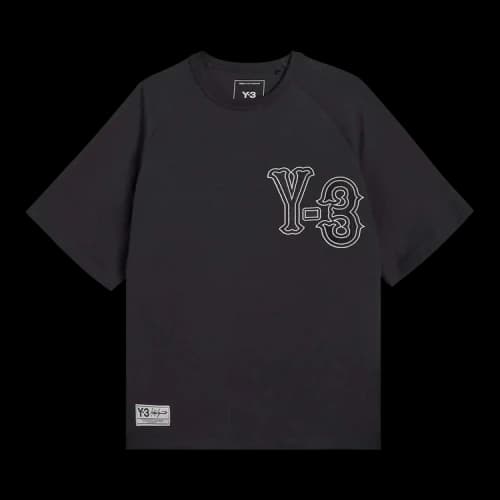 Y-3 El5 Gfx Ss T-shirt Black