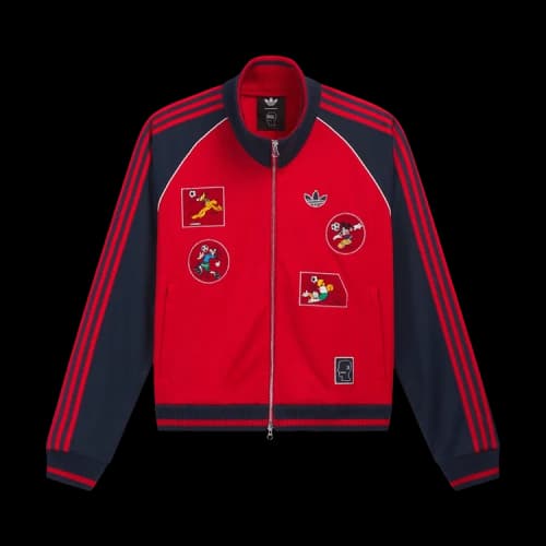adidas x Brain Dead x Disney Track Top Better Scarlet