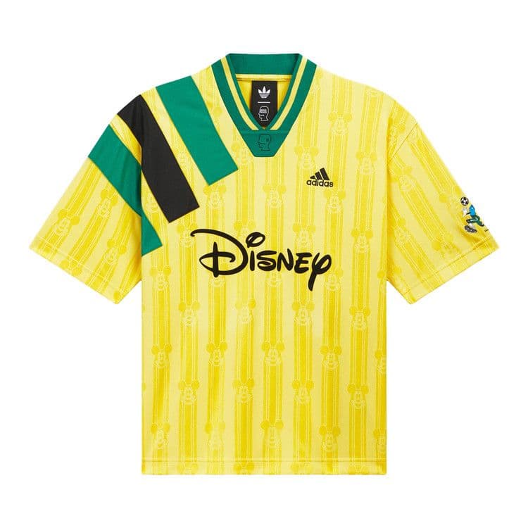 adidas x Brain Dead x Disney Football Jersey Bold Gold