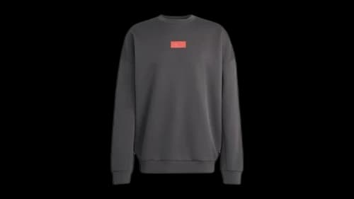 adidas x Audi Revolut F1 Team Elevated Crewneck Sweater Utility Black/Hi-Res Red