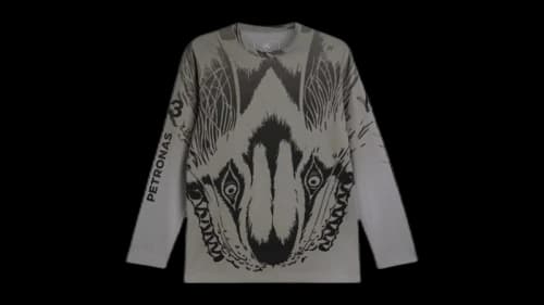 adidas x Y-3 Mercedes Wolf Graphic Longsleeve Black