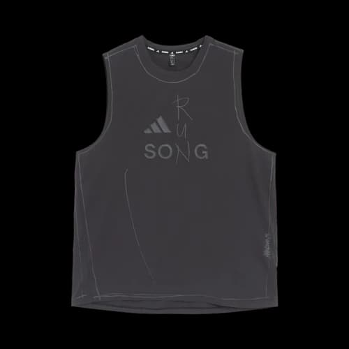 adidas Original Song For The Mute Running Tank Top (Asia Sizing) Black