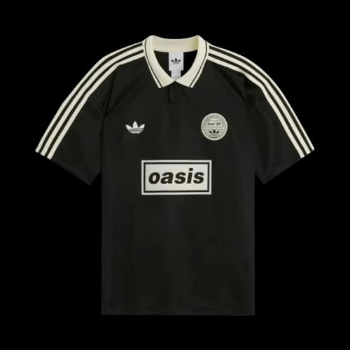 adidas x Oasis Tour Jacquard Jersey (Asia Sizing) Japan Exclusive Black