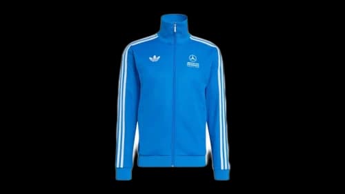 adidas x Mercedes AMG Petronas Formula 1 Team Blue Wonder Track Top Jacket Blue (Aisa Sizing)