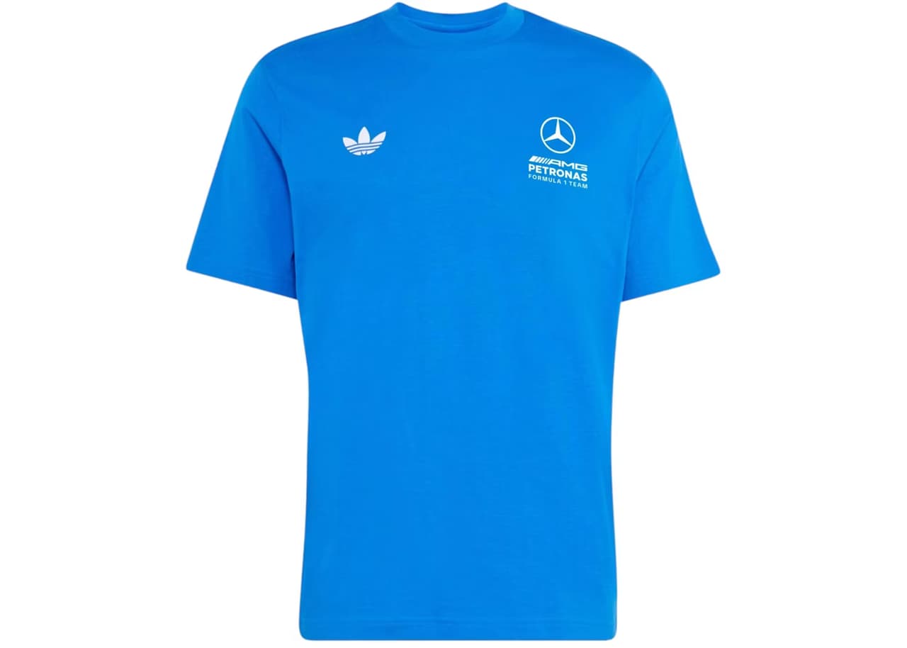 adidas x Mercedes AMG Petronas Formrula 1 Team Blue Wonder Tee Blue (Aisa Sizing)