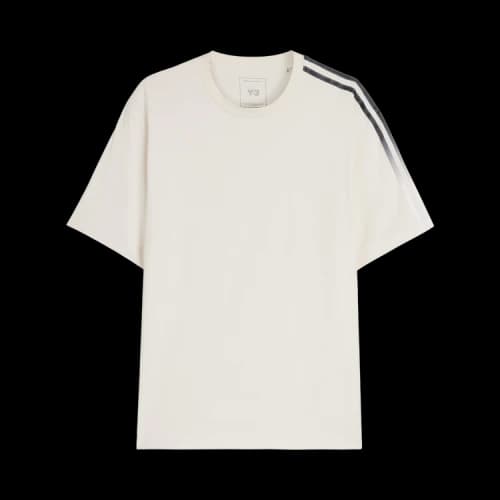 Y-3 Gradient Stripes Short Sleeve Tee Cwhite