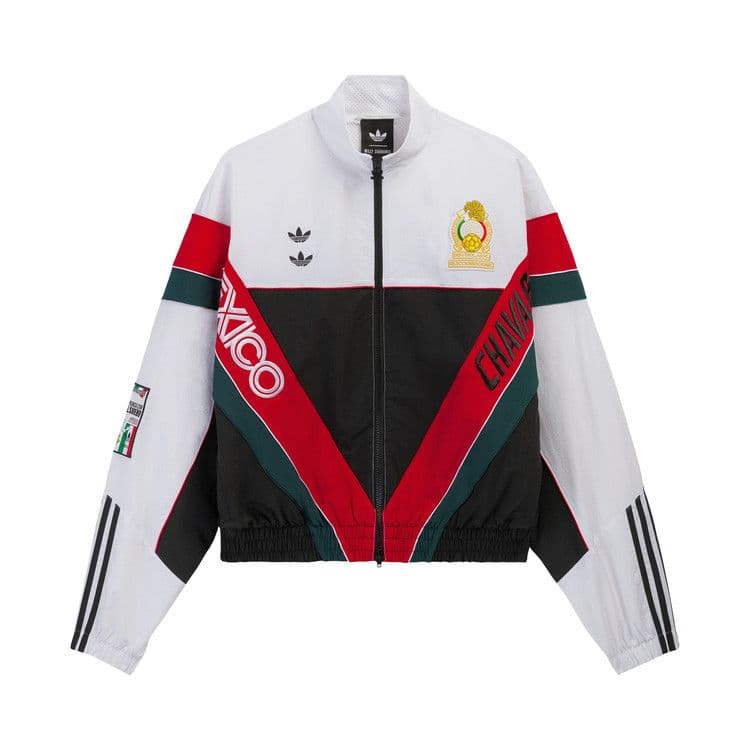 adidas x Willy Chavarria WC Oversized Anthem Woven Track Jacket White/Black