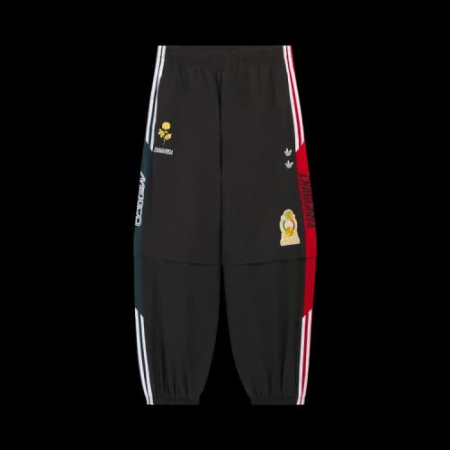 adidas x Willy Chavarria WC Oversized Woven Anthem Track Pant Black