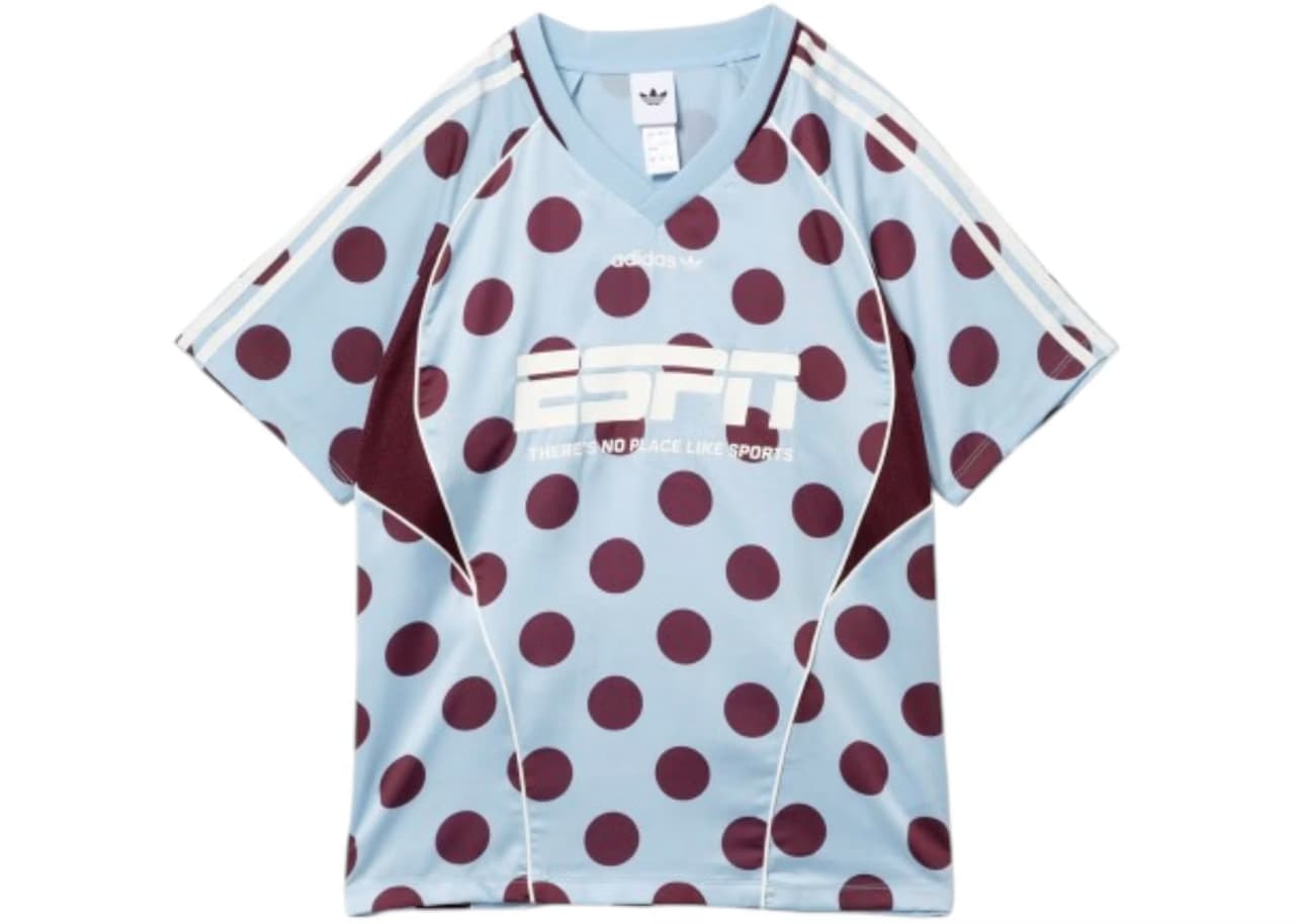 adidas Street Jersey Shorts Sleeves T-shirt (Asia Sizing) Clear Sky