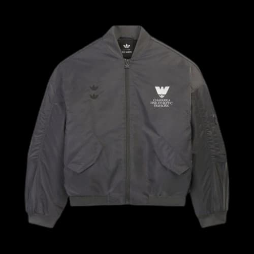 adidas x Willy Chavarria Bomber Jacket Grey