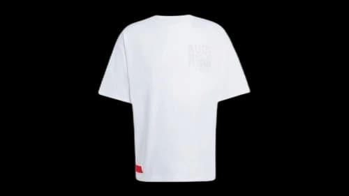 adidas x Audi Revolut F1 Team Elevated Graphic Tee White/Hi-Res Red