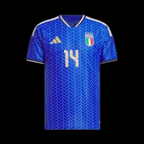 adidas Italy 2026 Home Chiesa Authentic Jersey Bold Blue