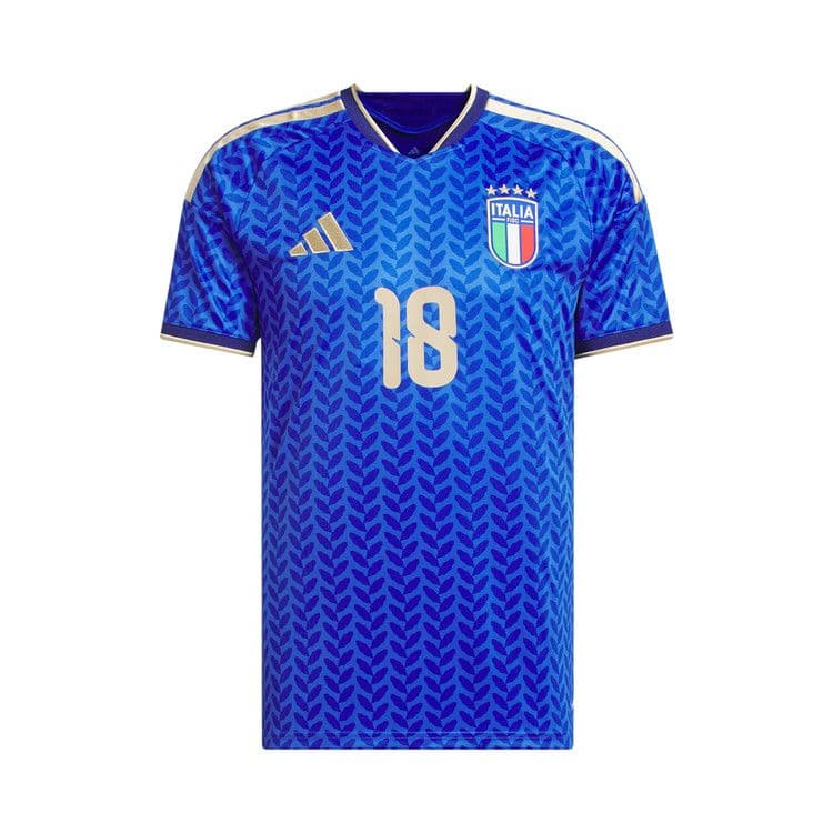 adidas Italy 2026 Home Barella Jersey Bold Blue